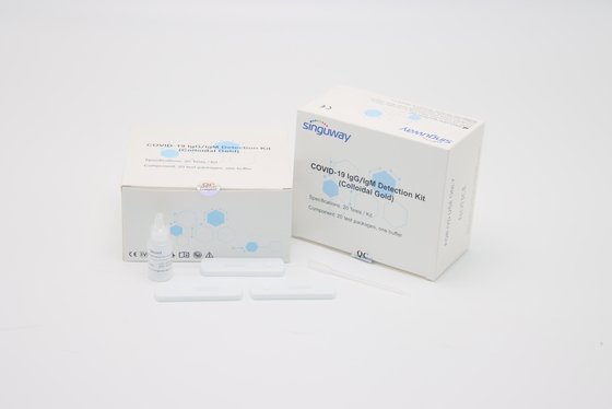 Immunochromatographicの自己の急速な抗体テスト キット98.3%のAccurancyの病気のキット