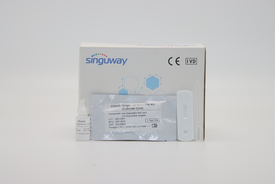口頭綿棒の急速なIggの抗体テスト キットのIgmの自己診断のキットOEM Singuway